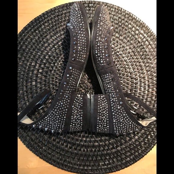 NEW Studded SCENE SZ8.5 Ankle Strap Shoe - Picture 5 of 9